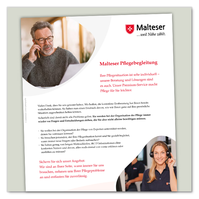 Malteser Pflegebegleitung OnePager