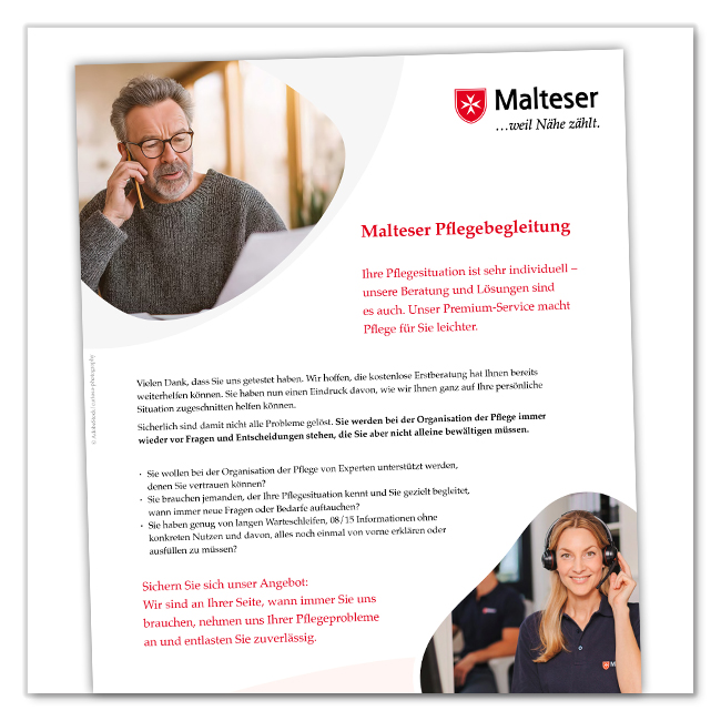 Malteser Pflegebegleitung OnePager
