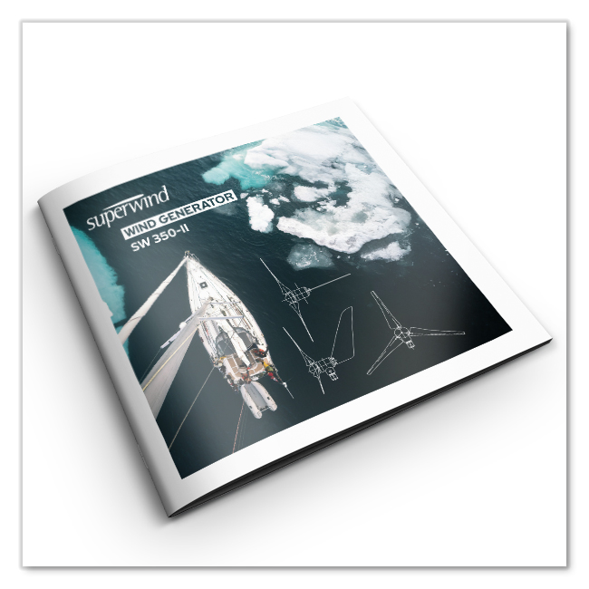 superwind quadratischer Flyer