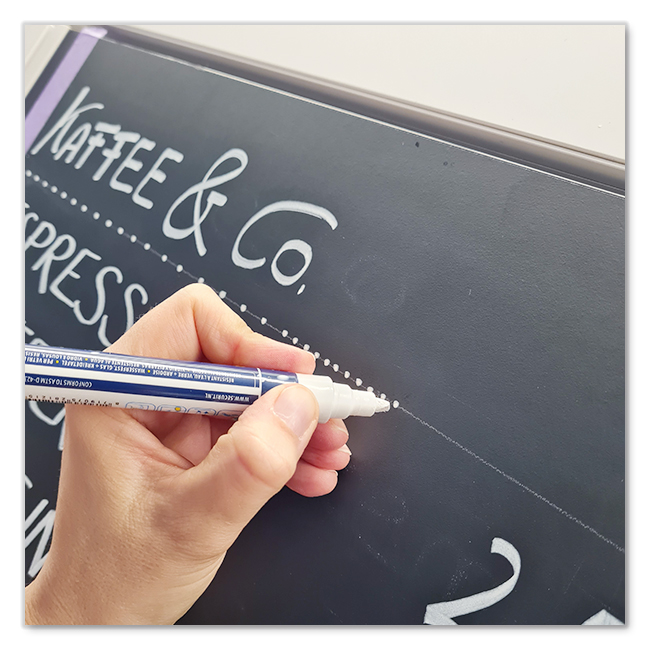 Tafel Aufsteller Schaufenster Beschriftung Bemalung Bonn